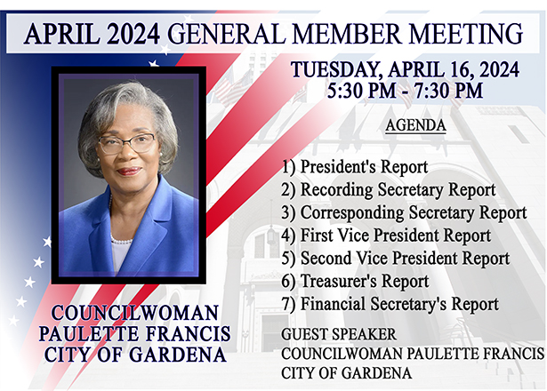 April 2024 General Body Meeting